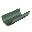 ТН ПВХ 125/82 мм, водосточный желоб пластиковый (3 м), - 3
