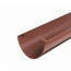 ТН ПВХ 125/82 мм, защитная решетка водосточного желоба 0,6 м, - 4