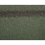 Коньково-карнизная черепица ТЕХНОНИКОЛЬ Малахит 253х1003 мм (20 гонтов, 20 пог.м, 5 кв.м) - 2