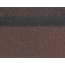 Коньково-карнизная черепица ТЕХНОНИКОЛЬ Коричневый 253х1003 мм (20 гонтов, 20 пог.м, 5 кв.м) - 2
