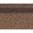 Коньково-карнизная черепица ТЕХНОНИКОЛЬ Светло-коричневый 253х1003 мм (20 гонтов, 20 пог.м, 5 кв.м) - 2