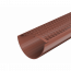 ТН ПВХ 125/82 мм, водосточный желоб пластиковый (3 м), красный, шт. - 3