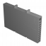 Вентиляционная коробочка TERMOCLIP (серый цвет), коробка - 1