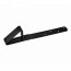 Снегозадержатель Aquasystem для мягкой кровли RAL 9005, черный - 1