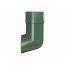 ТН ПВХ 125/82 мм, слив трубы, зеленый, шт. - 2