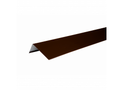ТЕХНОНИКОЛЬ HAUBERK, наличник оконный металлический, полиэстер, RAL 8017 коричневый, 2 м, шт.