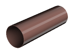 ТН ОПТИМА 120/80 мм, труба, коричневый (1.5 м), шт.