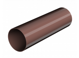 ТН ОПТИМА 120/80 мм, водосточная труба (2 м), коричневый, шт.
