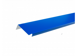 Планка примыкания полиэстер RAL 5005 синяя (20*45*15*10 мм), шт.