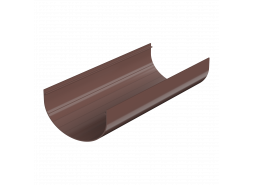 ТН ОПТИМА 120/80 мм, желоб, коричневый (3м), шт.