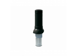 Вент. выход изолир. D125/160, H=700 мм, черный